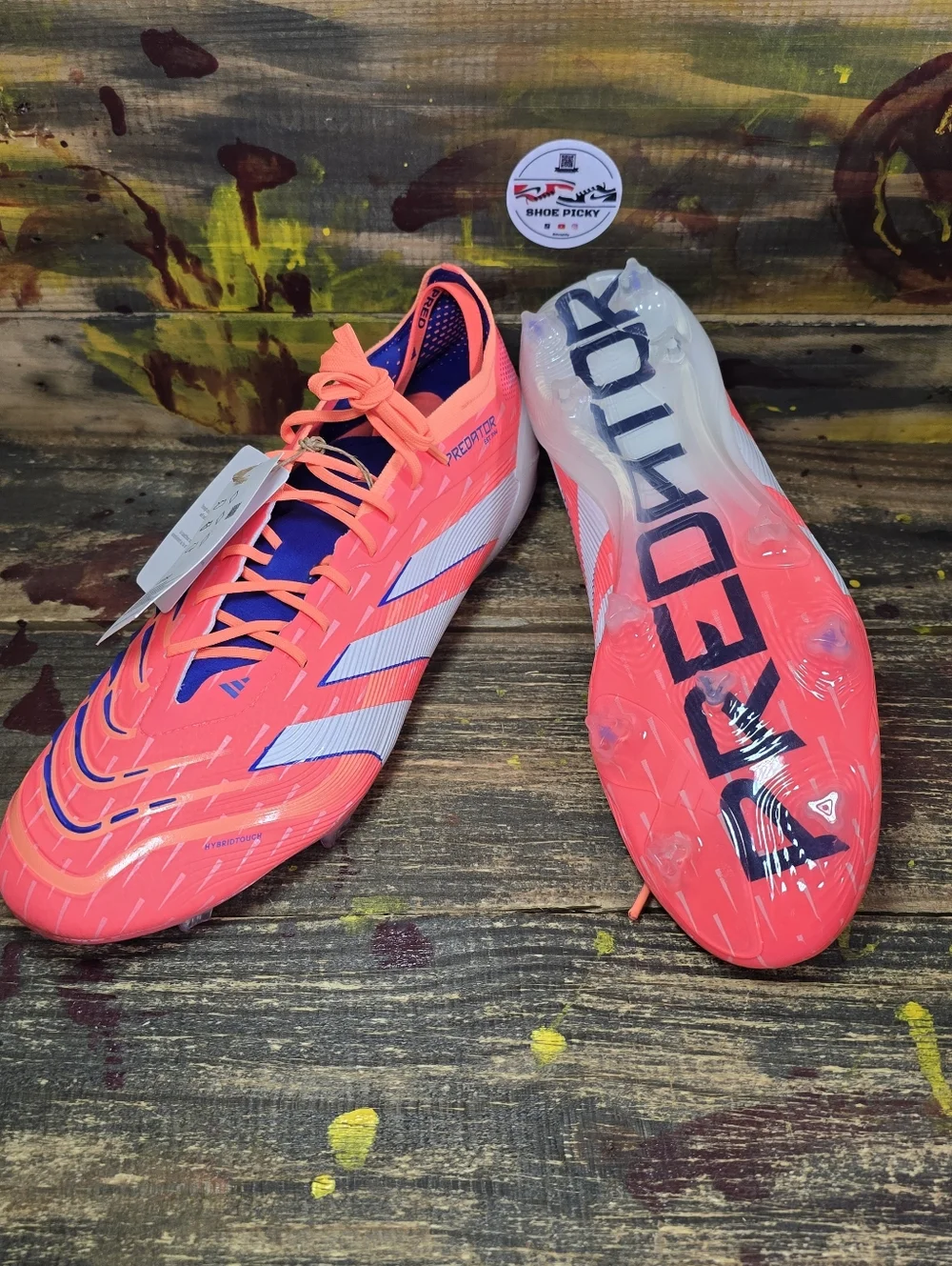 Adidas PREDATOR ELITE Fold Tongue FG Men's Soccer Football ‎ Shoes JI1093 Sz 13